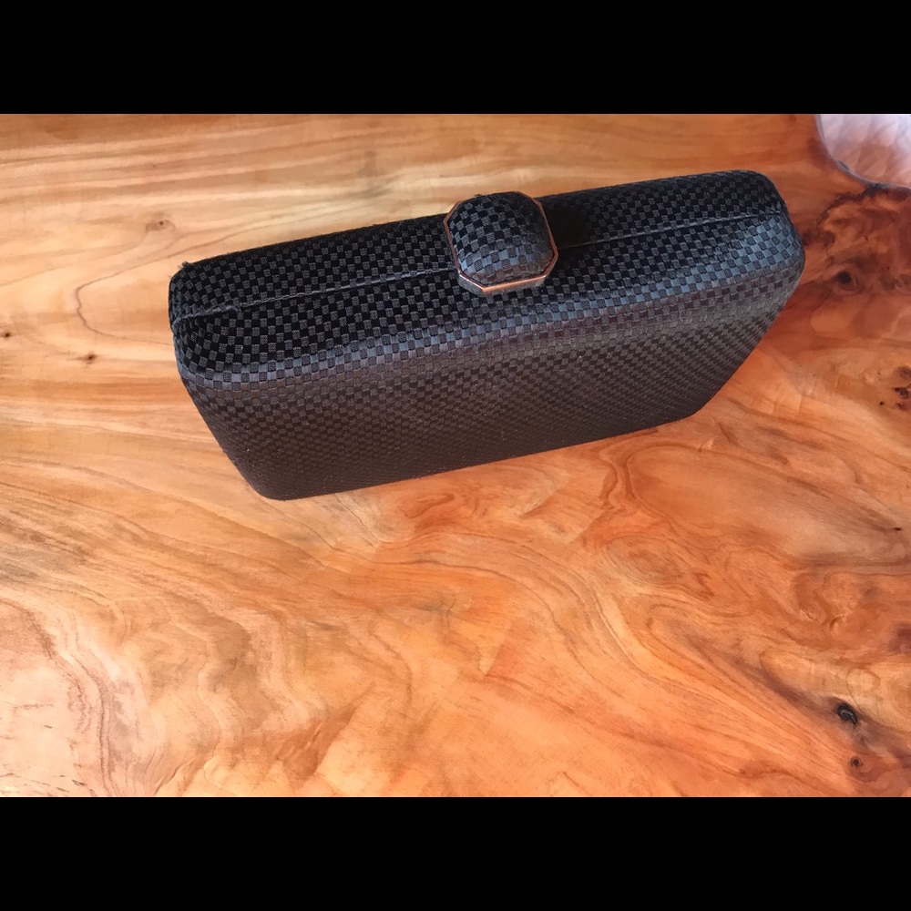Black clutch. Great condition